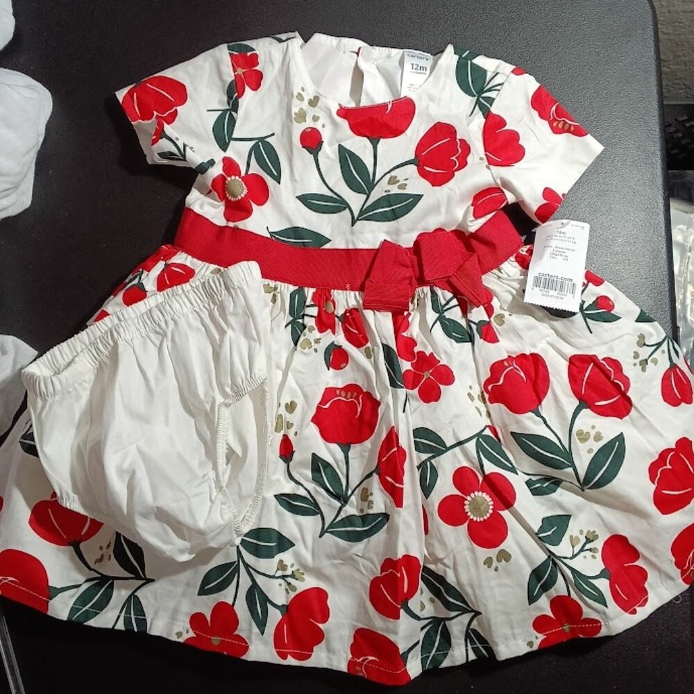 Carter's 12M Flower Dress